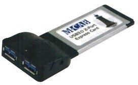 M-CAB 34MM 2X USB 3.0 express card