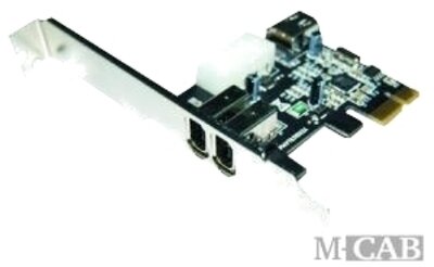 M-CAB FireWire Adapter - PCI Express x1 - Plug-in Card