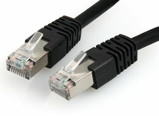 Gembird FTP kat.6 RJ45 patch kábel, 2m, fekete