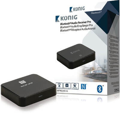 König CSBTRCVR110 NFC Bluetooth Audio-átjátszó eszköz