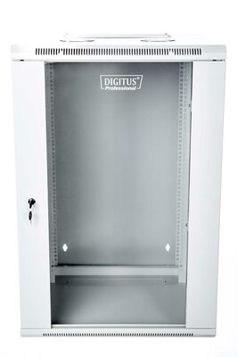 Digitus 19" Fali rack szekrény kétszekciós 18U 600x600mm - Szürke