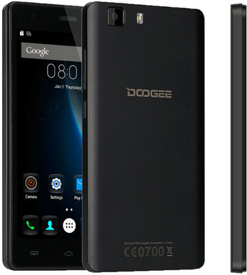 Doogee X5 Dual SIM Okostelefon - Fekete