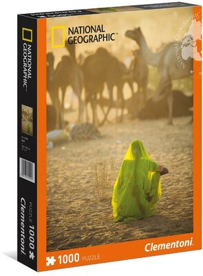 CLementoni 39302 National Geographic Puzzle 1000 db - Szári