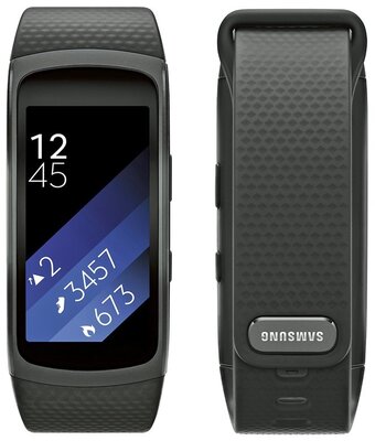 Samsung Galaxy Gear Fit 2 Okosóra Sötétszürke