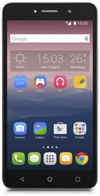 ALCATEL One Touch Pixi4 (5010D) Dual SIM Okostelefon - Fekete