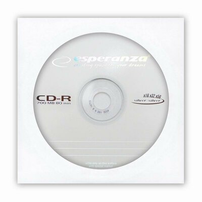 Esperanza CD-R lemez Tasak