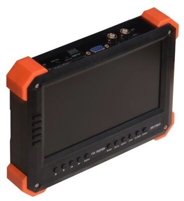 Hikvision X41T kamera teszter, 7" LCD kijelző, 1080P HD-TVI támogatás, Analog/TVI/VGA/HDMI bemenet, 12VDC kimenet