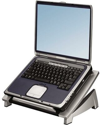 Fellowes Riser 17" laptop tartó Ezüst/Fekete
