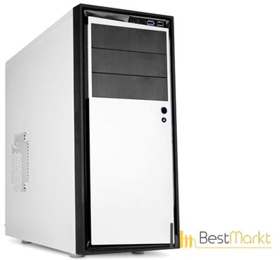 NZXT Source 210 Mid Tower Elite Fehér (Táp nélküli) ATX ház