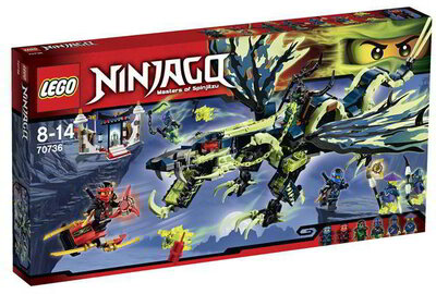 Lego Ninjago - A Moro sárkány támadása