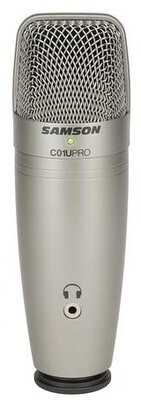 Samson C01U PRO USB Mikrofon - Ezüst
