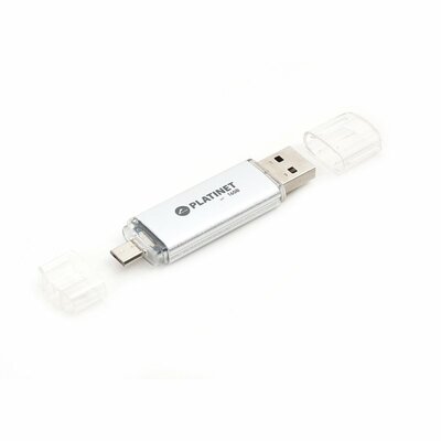 Omega Platinet AX-Depo OTG 16GB pendrive Ezüst