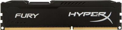 Kingston HyperX Fury Black 8GB /1600MHz DDR3L memória