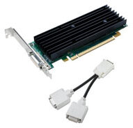 Nvidia Quadro NVS 290, GDDR2 256MB, 64 bit - passzív hűtés (454319-001) - (Használt)
