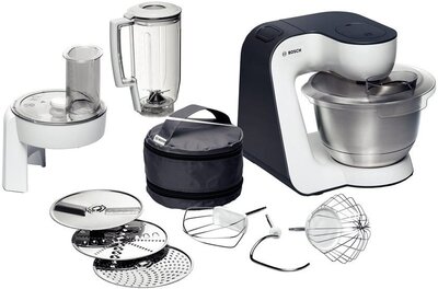 Bosch MUM52120 konyhai robotgép Fekete-fehér