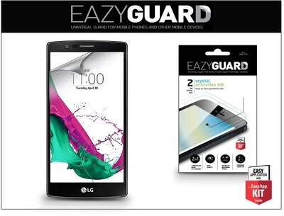 EazyGuard LG G4 H815 képernyővédő fólia 2 db/csomag (Crystal/Antireflex HD)