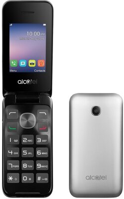 Alcatel 2051D Dual SIM Mobiltelefon - Ezüst