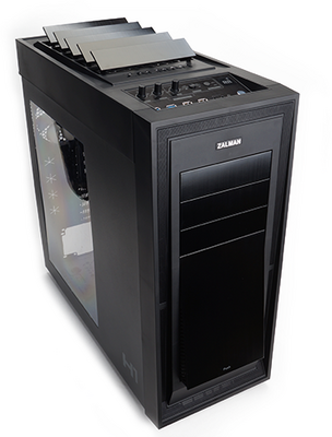 Zalman H1 Fekete ATX/E-ATX ház