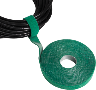 LogiLink KAB0054 Tépőzáras kábel kötegelő / kábelrendező 4m Zöld