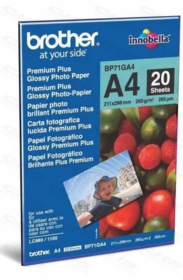 Brother Innobella Premium Plus A4 20lap Fotópapír