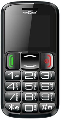 Concorde 1300 32GB mobiltelefon fekete