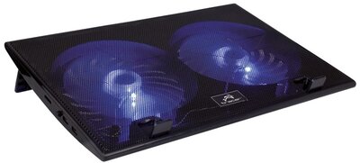 TRACER Tornado 17" laptop hűtőpad - Fekete