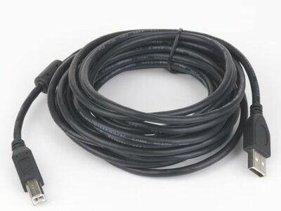 Gembird USB 2.0 A- B kábel, 4.5m, ferritmagos