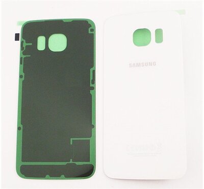 Samsung SM-G925 Galaxy S6 Edge akkufedél - Fehér