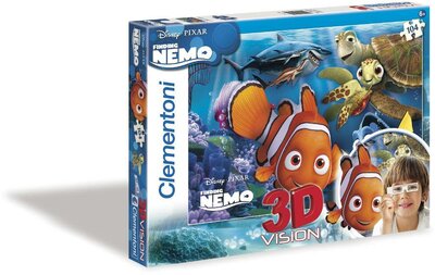 Clementoni C20070 3D Vision Puzzle 104 db - Nemo