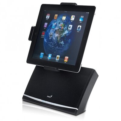 Genius SP-I600 2.0 4W fekete iPad dokkoló hangszóró