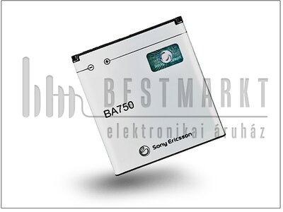 Sony Ericsson Xperia Arc gyári akkumulátor - Li-Polymer 1500 mAh - BA750 (csomagolás nélküli)