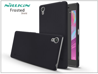 Nillkin Frosted Shield Sony Xperia X (F5121) hátlap képernyővédő fóliával - Fekete