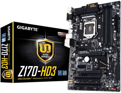 Gigabyte GA-Z170-HD3 - DDR4 Alaplap