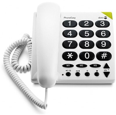 Doro PhoneEasy 311c asztali telefon fehér