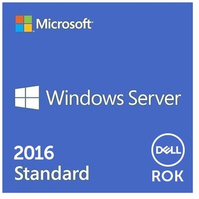 DELL szerver OS, MS Windows Server 2016 Standard Edition 16 CORE, 64bit ROK - English (WSOS).
