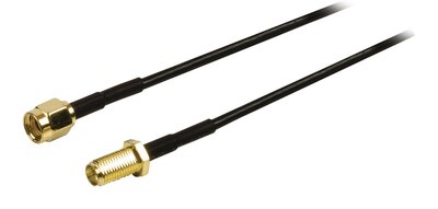 Valueline VGSP02210B20 Fordított csatlakozópolaritású SMA antennakábel 2m (RP-SMA apa - RP-SMA anya)
