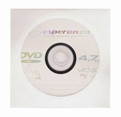 Esperanza DVD-R lemez Tasak