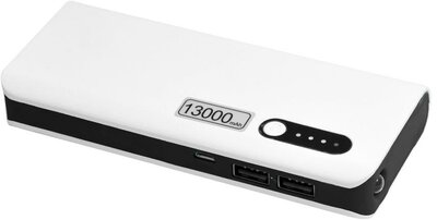 MSONIC Power Bank 13000mAh, Li-Ion MY2590WK fehér-fekete