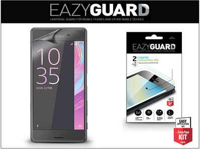EazyGuard Sony Xperia X képernyővédő fólia 2 db/csomag (Crystal/Antireflex HD)