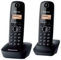 Panasonic KX-TG1612HGH DUO DECT hívóazonosítós szürke telefon