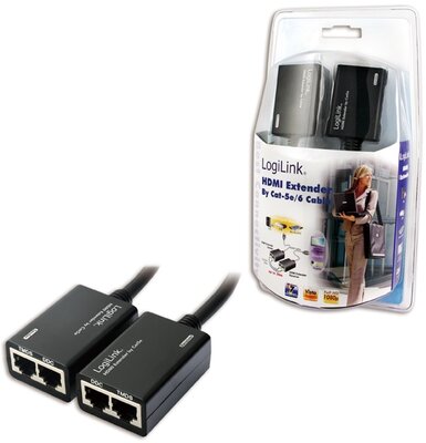 Logilink HDMI Extender Cat 5e/6 kábelen keresztül
