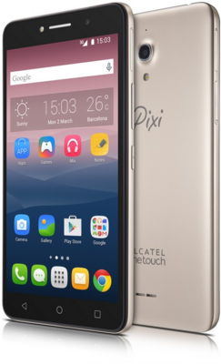 Alcatel 8050D Pixi4 Dual Sim Okostelefon - Arany