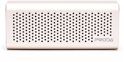 Proda PR-308 alumínium Bluetooth hangszóró - Arany