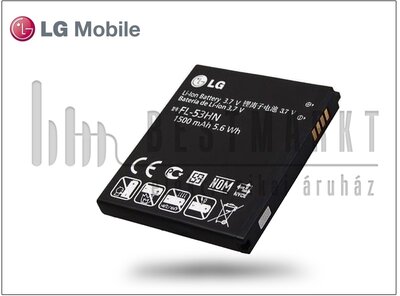 LG P990 Optimus 2X/LG P920 Optimus 3D gyári akkumulátor - Li-ion 1500 mAh - FL-53HN (csomagolás nélküli)