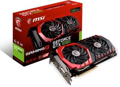 MSI GeForce GTX 1080 Gaming X 8G 8GB GDDR5 Videokártya