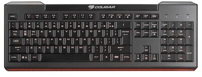Cougar 200K Billentyűzet HU - Fekete