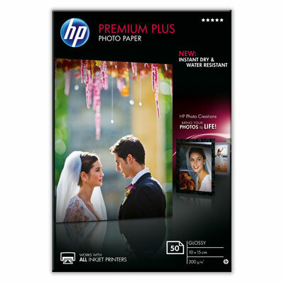 HP CR695A premium plus fényes 10x15 50lap fotópapír