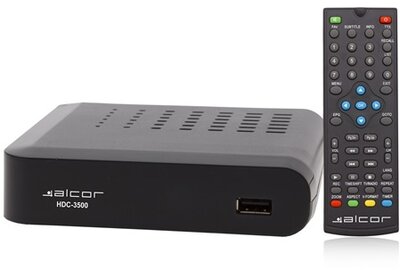 Alcor HDC-3500 DVB-C Set-Top-Box fekete