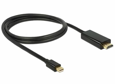 DeLOCK 83698 mini DisplayPort 1.1 - HDMI kábel 1m