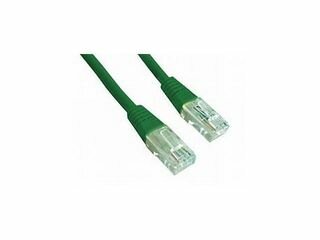 Gembird UTP kat.5e RJ45 patch kábel, 0.25m, zöld